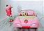 Carrinho de plástico ,buzina manual ,15 cm da moranguinho de 8 cm Hasbro 2008 - Imagem 5