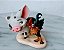 Miniatura Disney galinha hei hei e porquinho Pua do desenho Moana, 6 cm - Imagem 2