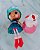 Boneca mini Lalaloopsy princesa Mittens Fluff 'n Stuff , vestido muda cor 8 cm - Imagem 4