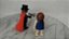 Playmobil Geobra 1974 mágico do circo e sua ajudante - Imagem 4