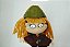 Boneca corpo de pano cabeça de vinil  Angelica do filme Rugrats / Anjinhos 15 cm Mattel 1998 - Imagem 2