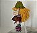 Boneca corpo de pano cabeça de vinil  Angelica do filme Rugrats / Anjinhos 15 cm Mattel 1998 - Imagem 3