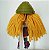 Boneca corpo de pano cabeça de vinil  Angelica do filme Rugrats / Anjinhos 15 cm Mattel 1998 - Imagem 4