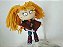 Boneca corpo de pano cabeça de vinil  Angelica do filme Rugrats / Anjinhos 15 cm Mattel 1998 - Imagem 6
