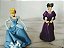 Playset miniaturas Disney Cinderela 8 cm e os ratinhos, Lady Tremaine 9 cm e meia irmãs  8,5 cm. - Imagem 2