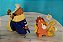 Playset Disney personagens de A bela e a fera; Bela, Fera,madame Samoovar e chip e Horloge e Lumiere - Imagem 8