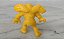 Miniatura anos 90 de monster in my pocket Tengu amarelo, usado - Imagem 4
