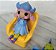 Boneca mini Lalaloopsy Bluebell Dewdrop com acessórios, MGA, 8 cm - Imagem 3