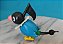 Pokemon Nintendo Chatot , Jakks  2007 , 5 cm - Imagem 3