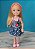 Boneca Chelsea , coleção Barbie, de saia jeans, 14 cm - Imagem 1