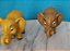 Miniatura de vinil solido Doley, 4 casais de.animais variados, média 6 cm - Imagem 5