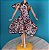 Roupa para Barbie Fashion Fever 2005, vestido de oncinha com echarpe - Imagem 4