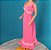 Roupa vintage de 1976 para Barbie, camisola rosa choque com detalhes de renda, colchete de pressão nas costas foi acrescentada - Imagem 2