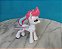 My little pony , nova geração, pegasus rebelde Zipp Storm 10 cm de altura 7 cm de comprimento - Imagem 5