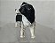 Miniatura de vinil Procon de Border Collie preto e branco 8 cm de comprimento e 5,5 cm de altura - Imagem 2
