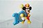 Miniatura DisneyApplause vintage ,anos 90,  Mickey mouse baterista da Banda marcial tambor numero 10, 6 cm - Imagem 2
