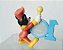 Miniatura DisneyApplause vintage ,anos 90,  Mickey mouse baterista da Banda marcial tambor numero 10, 6 cm - Imagem 5