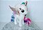 My little pony princesa Celestia parte da cauda cortada , Hasbro, 15 cm - Imagem 1