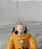 Miniatura de vinil boneco Tin tin astronauta 10 cm - Imagem 1