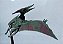 Dinossauro Pteranodon articulado Jurassic World, Hasbro 2015, 18 cm de envergadura - Imagem 2