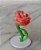 Miniatura Disney de rosa encantada vermelha de A Bela e a Fera, 4cm - Imagem 1