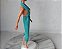 Vestido vintage da Barbie Best Buy Superstar Era azul borboleta 1980 - Imagem 4