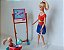 Barbie profissões professora e aluna Chelsea articulada botão nas costas , Mattel 2011 - Imagem 3