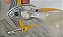 Miniatura Hot Wheels Nave Naboo starfighter do Star wars, com pedestal - Imagem 8