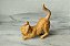 Miniatura de vinil estática Collecta de gato se espreguiçando 6 cm no - Imagem 3