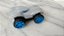Carrinho de plástico  Hot Wheels monster truck  rev up cinza prata com imã, 7 x4,5 x 3,5 cm - Imagem 4