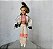 Mini boneca articulada Britney Spears Turnê 1999, 16 cm, roupa customizada ,fora calças - Imagem 1