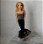 Barbie My Scene Kennedy , pescoço com dano, roupa parcialmente customizada - Imagem 1