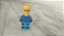 Lego original, mini figura do Homer Simpson de gravata - Imagem 2