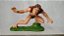 Miniatura Disney Burroughs Tarzan  com base 6x11x4 cm - Imagem 1