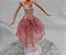 Vestido, sapatilhas,tiara rosa da princesa Fallon, uma das 12 princesas dançantes da Barbie - Imagem 2