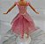 Vestido, sapatilhas,tiara rosa da princesa Fallon, uma das 12 princesas dançantes da Barbie - Imagem 4