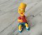 Boneco estatico Bart Simpson sentado 7 cm Fox 2007 - Imagem 1