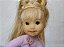 Mini boneca Melody corpo de pano coleção Only hearts Club 2010,  10 cm - Imagem 2