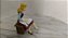 Miniatura Disney Bully, pintada a mão , Cinderela sentada experimentando sapato, 9.cm - Imagem 4