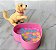 Cachorro filhote de gokden Retriever, pet da Barbie com um porta bolinhas - Imagem 4