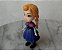 Mini boneca articulada princesa Anna toddler de Frozen Disney Azul 8,5 cm - Imagem 2