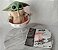 Bebe Grogu 12 cm faz ruido e mexe a cabeça do The Mandalorian, Star Wars, no carrinho de passeio 17 cmx18 cm- Hasbro - Imagem 1
