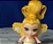 Mini fada do dente amarela 9 cm,  coleção Barbie Fairytopia Magic of tooth fairy, Mattel 2007 - Imagem 2