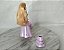 Mini Barbie 16 cm , coleção Barbie mini Kingdom, Mattel 2005, com mudas de roupa - Imagem 5