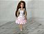 Mini Barbie cabelos castanhos,16 cm, coleção Barbie mini kingdom Mattel 2005 - Imagem 1