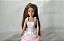 Mini Barbie cabelos castanhos,16 cm, coleção Barbie mini kingdom Mattel 2005 - Imagem 2