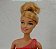 Barbie articulada cabeça provavelmente trocada de vestido rosa curto, Mattel - Imagem 3