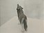 Miniatura de vinil Schleich 2009, lobo uivando 8 cm comprimento - Imagem 5