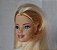 Cabeça de Barbie cabelo mesclado louro e castanho , Mattel - Imagem 2