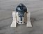 Lego minifigura droid robô R2D2 star Wars - Imagem 1